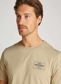 TOMMY HILFIGER Monotype Graphic Printed Crew Neck T-Shirt  - Image 3