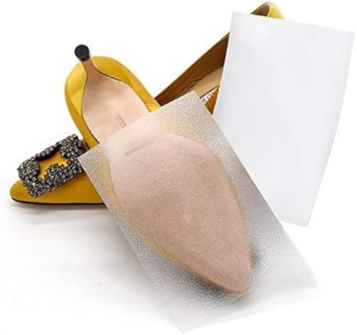 Bettli Sole Sticker - Crystal Clear Self-Stick Pads Sole Protector Shoe Bottoms Slip Resistant Shoe Sole Cover Protector for Heels (Pack of 2) - Image 1