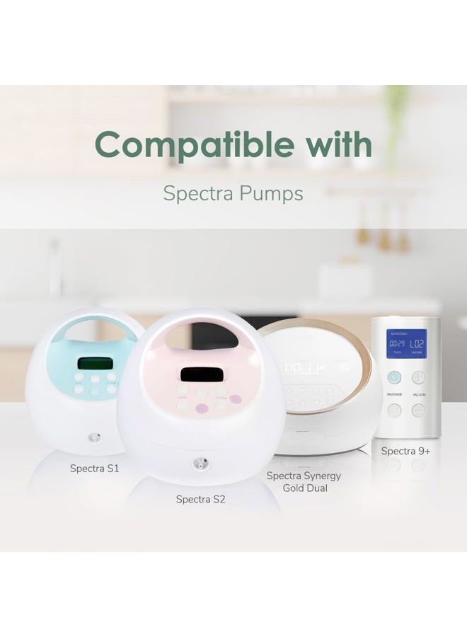 Maymom Pump Parts Compatible with Spectra S1 Spectra S2 Synergy Gold Replace Spectra Duckbill Valve Spectra S2 Replacement Parts Not Original Spectra Replacement Pump Parts - Image 4