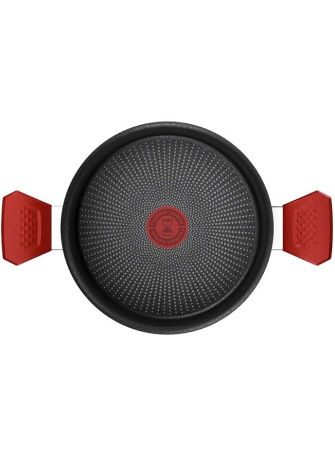 Tefal Expert Stewpot Set, Stewpots (18-24-28) cm + Wok Pan 28 cm - C2891204 red - Image 4