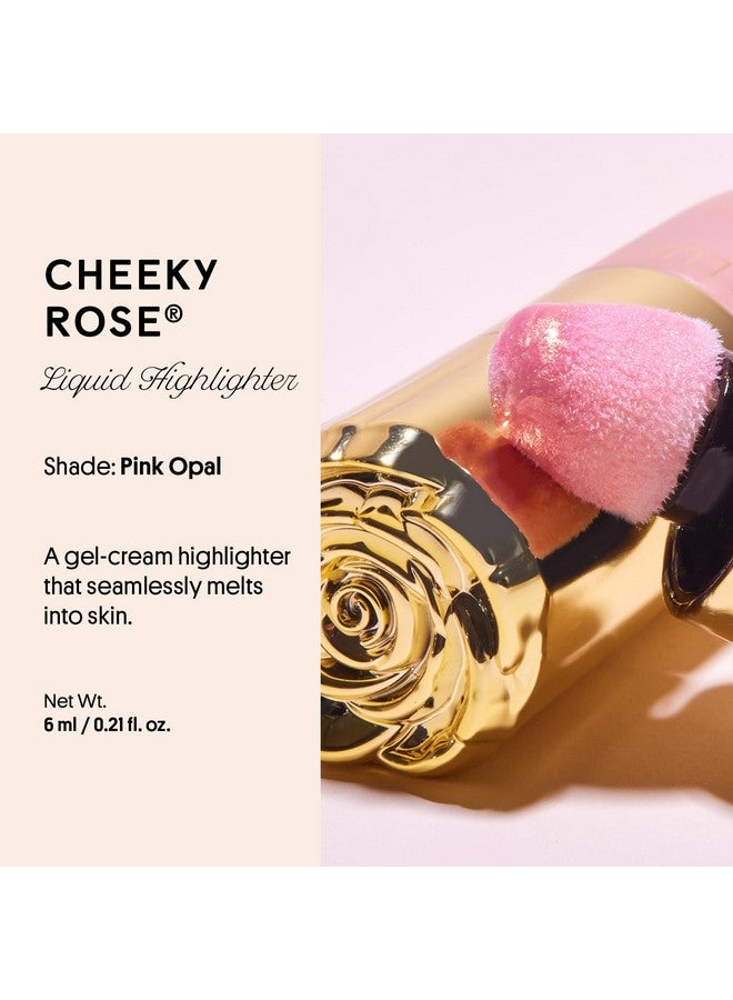 Winky Lux Cheeky Rose Liquid Highlighter, Gel Cream Highlighter with Blendable Buildable Pigment, Long-Lasting Weightless Finish, Pink Opal - Image 2