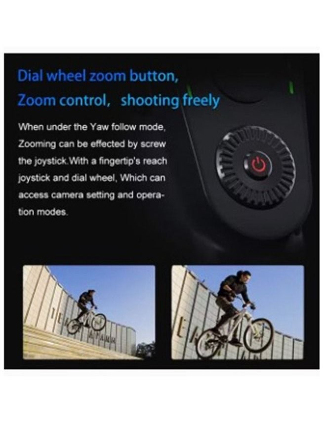 Generic - S5B Axis Stabilized Gimbal Bluetooth handheld device with focus and zoom functions with long lifetime - Image 1