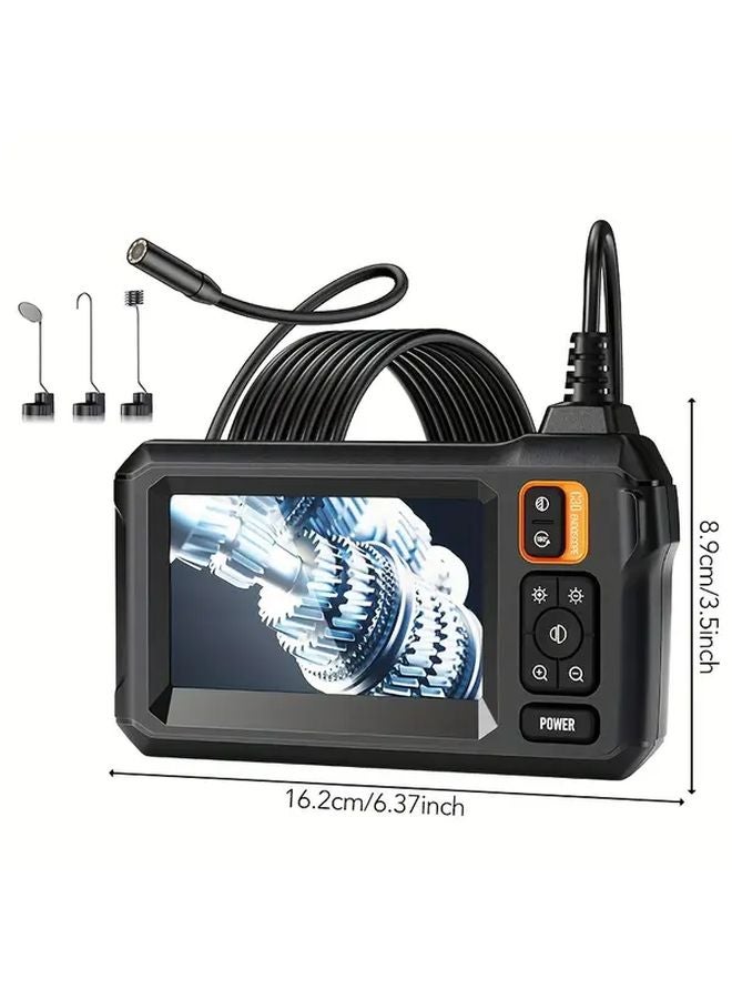 Inskam Industrial Borescope 4 3 Inch IPS Display Orange Dual Lens 39 37inch Cable - Image 4