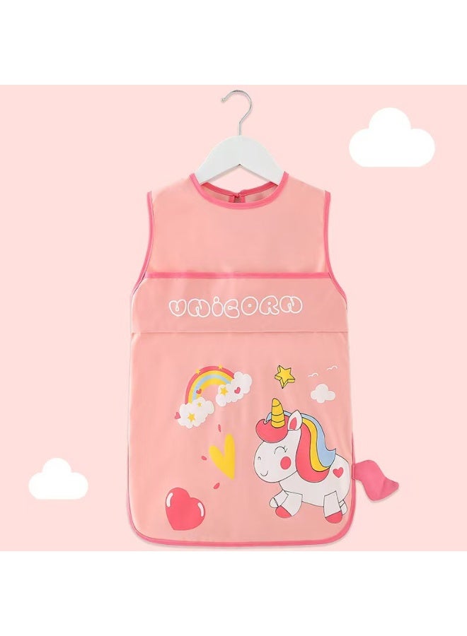 KUYING New Baby Cover Waterproof Eating Jacket Bib 