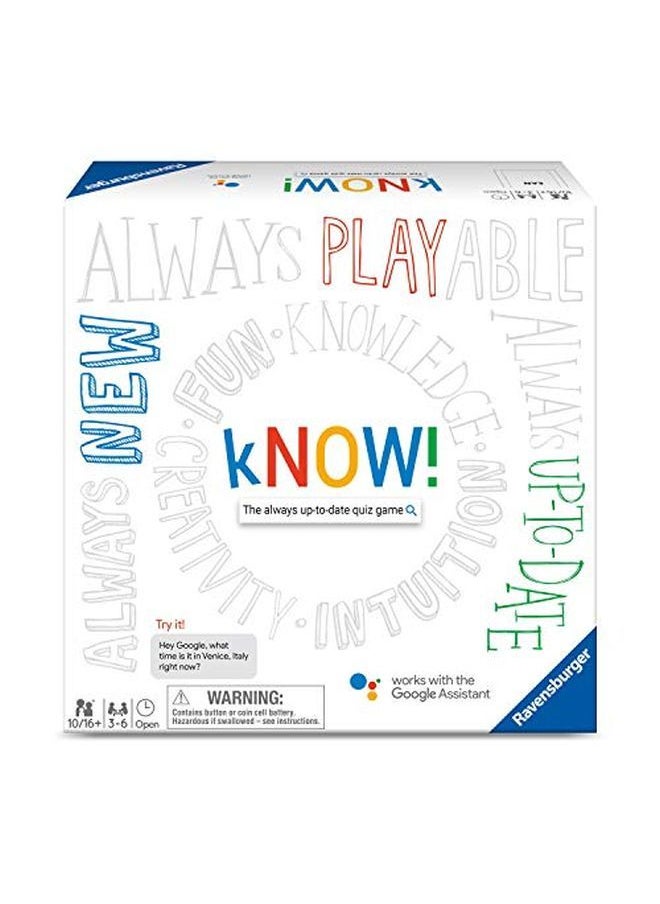 Ravensburger - Know Trivia Board Game For Age 10 & Up The Always Uptodate Quiz Game - Image 1
