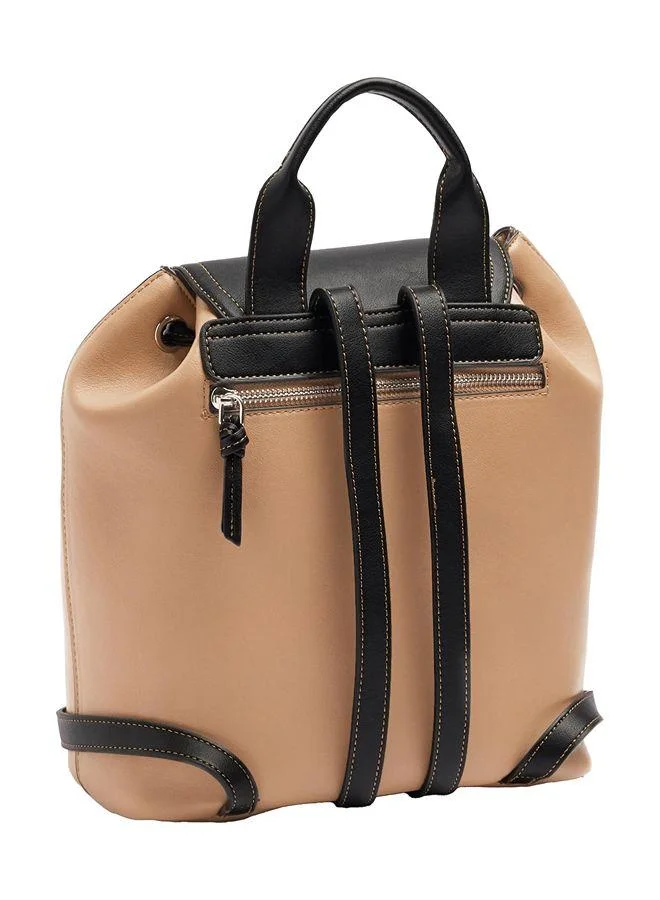 Parfois Multicolour Backpack Color Block With Flap for Women | Best Price UAE