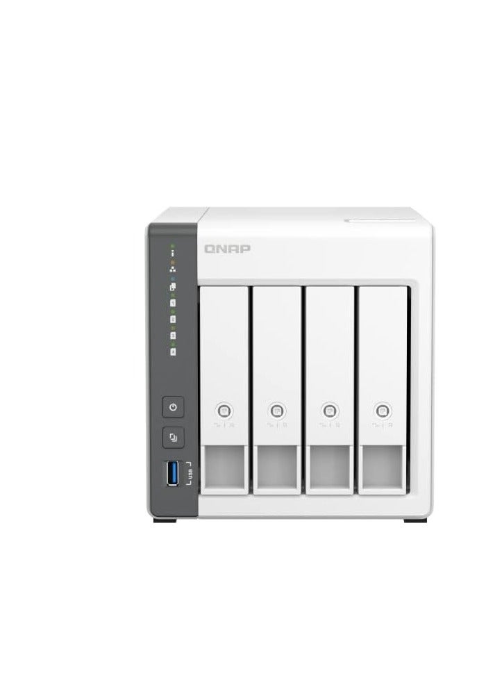 QNAP TS-433 4-Bay NAS Enclosure Storage Solution - Image 1