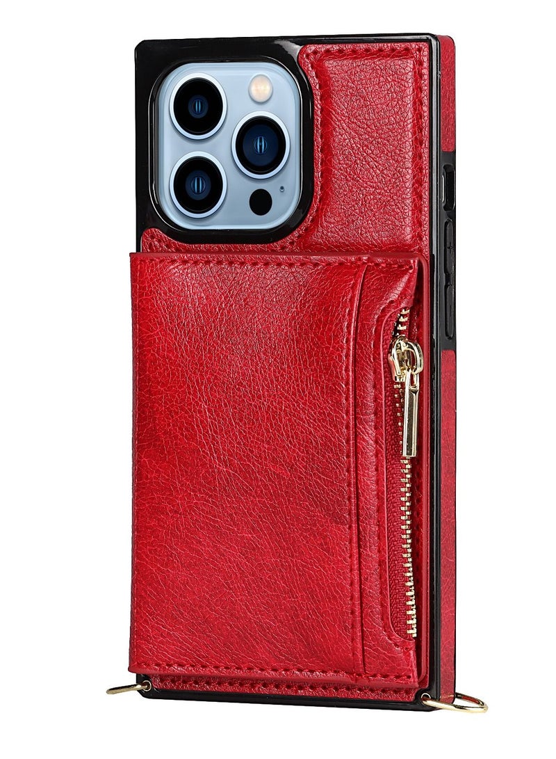 Suteni Leather Protective Back Cover Case Phone Case for iPhone - Image 1