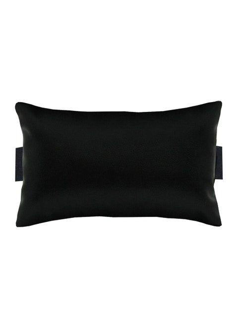 Acm Leather Cushion Pillow Head & Neck Rest Compatible with High Back Executive Chair Black (This is Pillow for Chair and Chair is not Included)