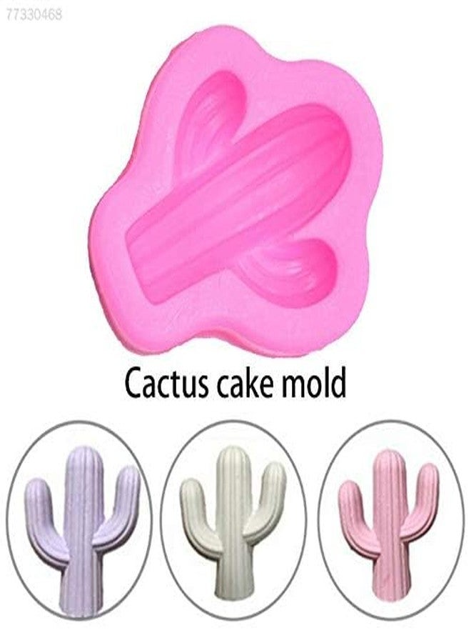 MATIN IMPEX Cactus Silicone Fondant Moulds Making Chocolate, Candy, Gum Paste, Cupcake & Cake Decoration - Image 3