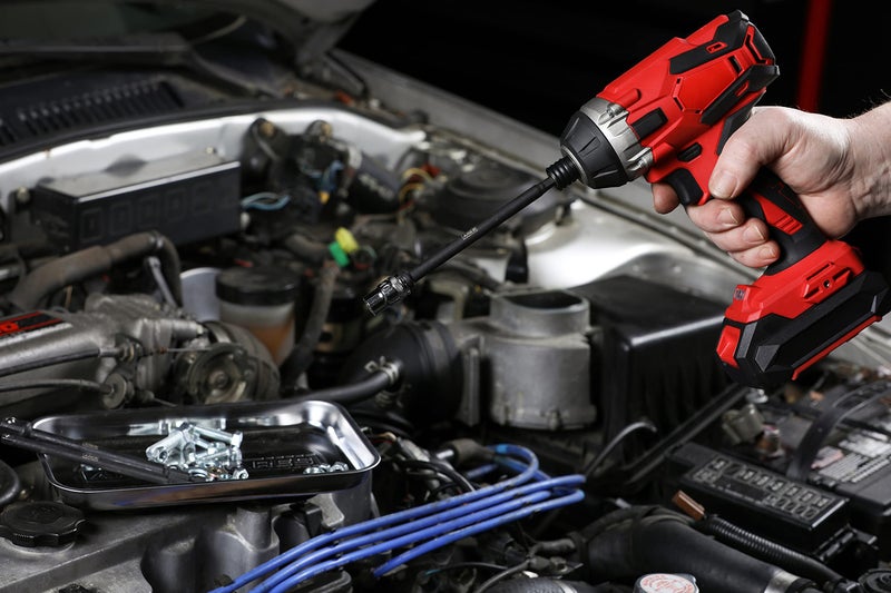 ARES 22025 â€“ 6-Piece 3-Inch and 6-Inch Impact Grade Socket Adapter Set - Turns Impact Drill Driver into High Speed Socket Driver - 1/4-Inch, 3/8-Inch, and 1/2-Inch Drive with Storage Holder - Image 5