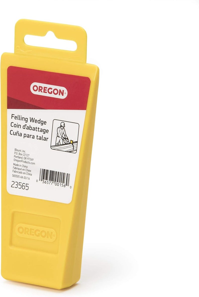 Oregon Felling Wedge 5.5 inch, Lightweight and Durable Tree Wedge for Safe Felling with Stabilizing Serrations - Image 1