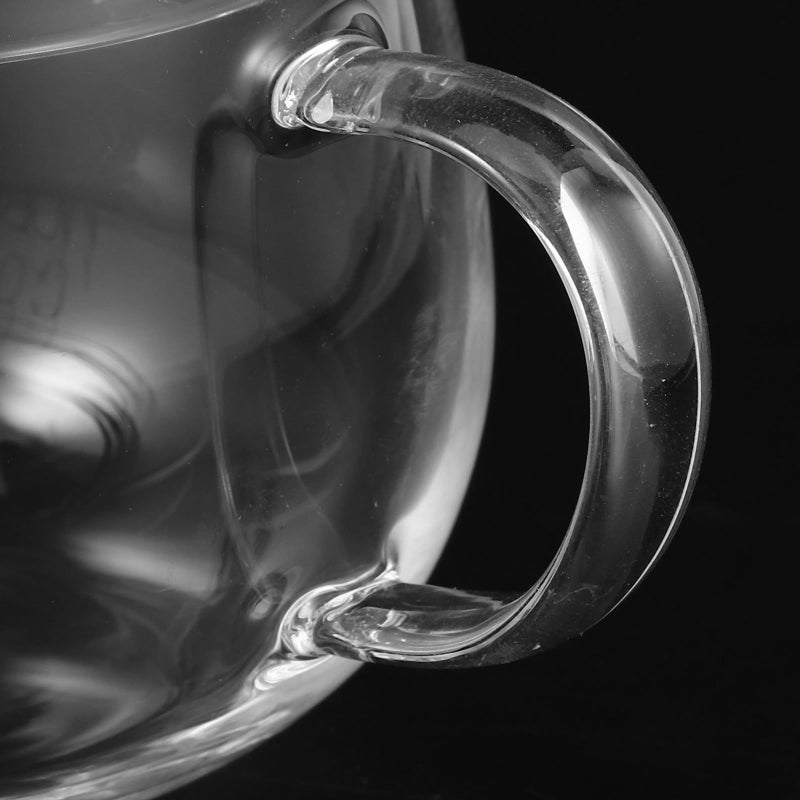 Borosilicate Glass Milk Cup Heat Resistant with Handle for Coffee Cereal Beverage - Image 5
