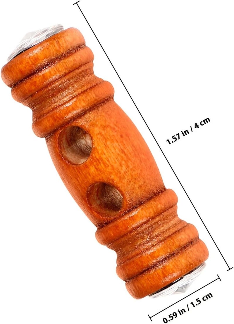 4pcs Wooden Coat Sewing Toggle Buttons Horn Style Decorative Clothing Closure Buttons for ’s Sweaters and Jackets Accessories - Image 2