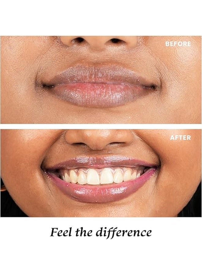 foxtale SPF 30 Brightening Lip Balm for Dark Lips with Peptides & Vitamin C | Prevents Pigmentation | Brightens & Hydrates Lips | Tinted Lip Balm -Light Mauve Glaze 12gm - Image 3