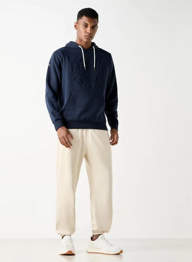 ADOT by Splash Textured Joggers with Pockets and Drawstring Closure
