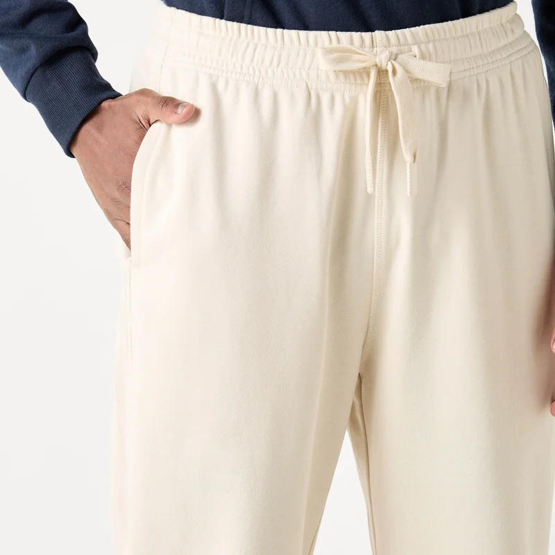ADOT by Splash Textured Joggers with Pockets and Drawstring Closure