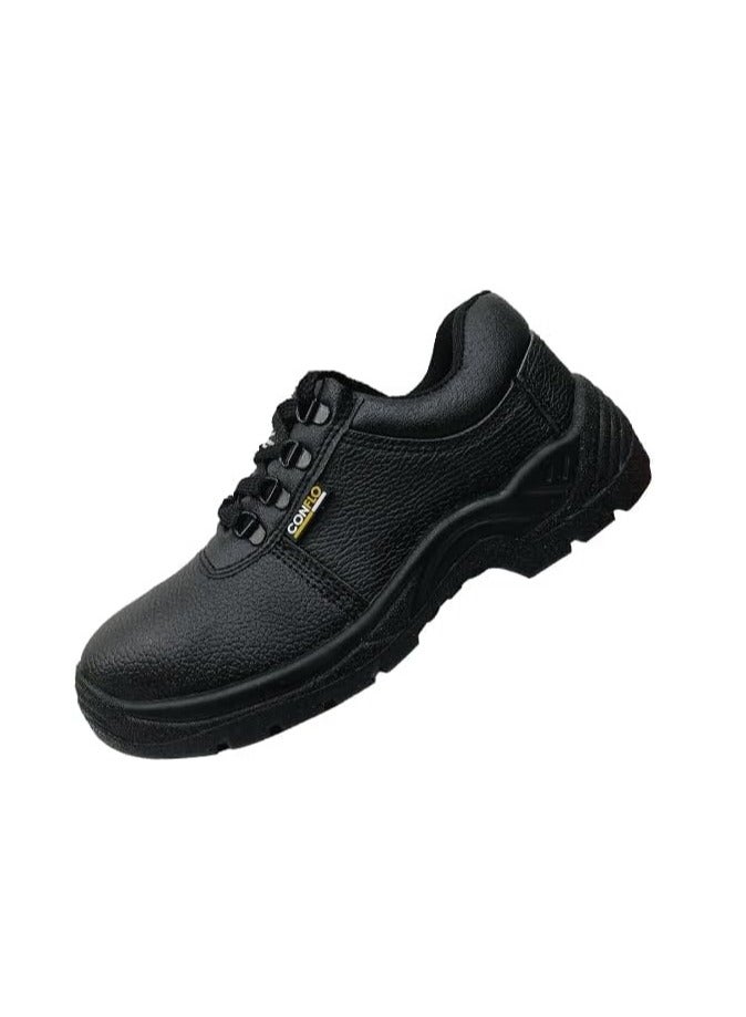 Generic Mens Safety Boots Work Waterproof Shoes Leather Steel Toe Cap Working Ankle Lightweight Footwear 