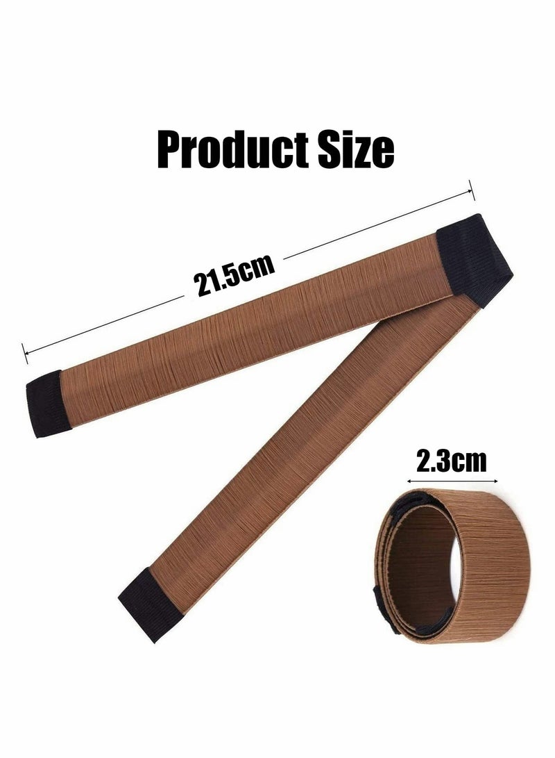 Excefore Hair Bun Maker, 3 Pcs Women Twist Hair Shaper, Easy Fast Snap Roll hair nets Magic Buns Tool - Image 3