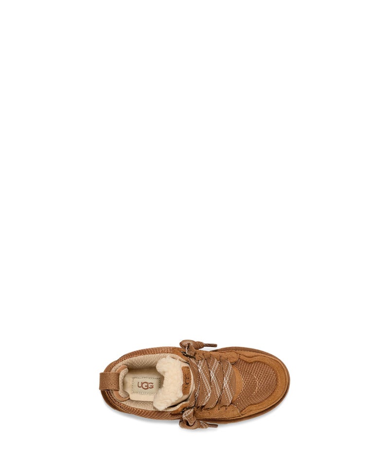 UGG K Lowmel Sneaker, Chestnut, 5 US Unisex Big Kid - Image 2