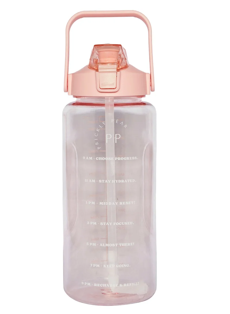 Prickly Pear Pink Tracker 2L Water Bottle & Pink Pouch Bundle