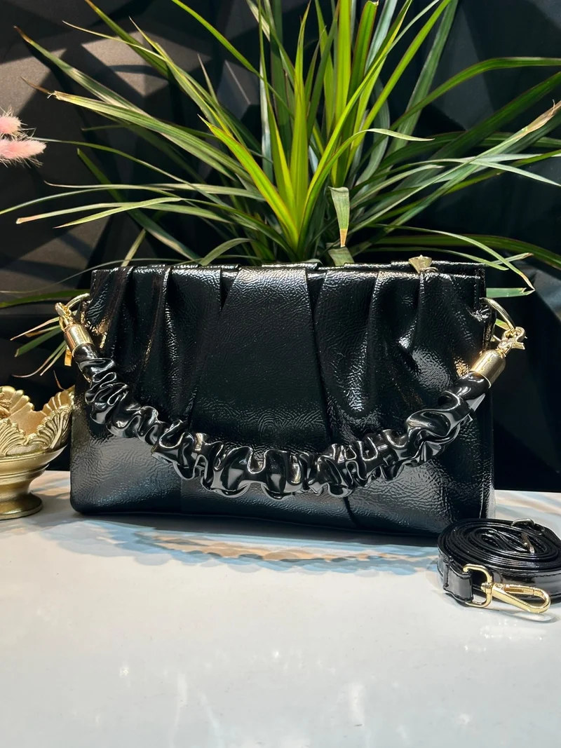 Levidor LEVDR.930074.SYHRGN Special Color Combination Hand and Shoulder Bag Designed Artificial Leather Women's Shoulder and Shoulder Bag