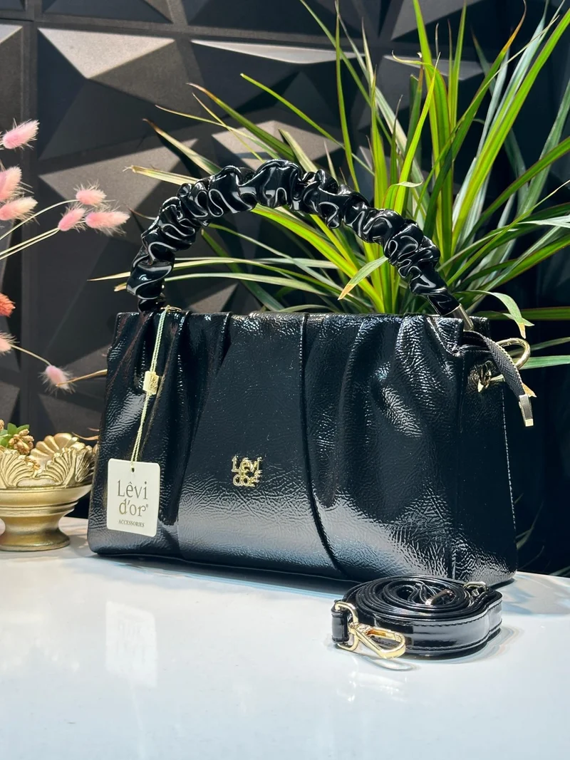 Levidor LEVDR.930074.SYHRGN Special Color Combination Hand and Shoulder Bag Designed Artificial Leather Women's Shoulder and Shoulder Bag