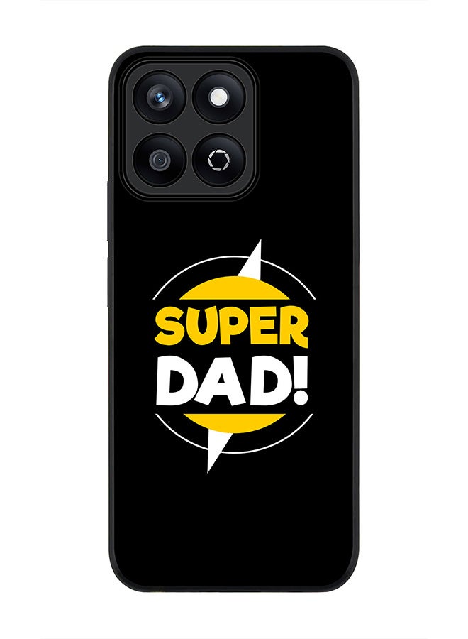 Stylizedd For Honor X7c 4G Case,Slim fit Camera Protection, Shockproof Thin Phone cover  - Super Dad - Image 1