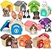 Aigybobo Learning Toys for Toddlers 1 2 3 Year Old Toddlers 20Pcs Puppy Finger Puppets for Kids Montessori Counting Matching Sorting Toy Christmas Birthday Gifts for Baby Boys Girls Age 1218 Months - Image 3