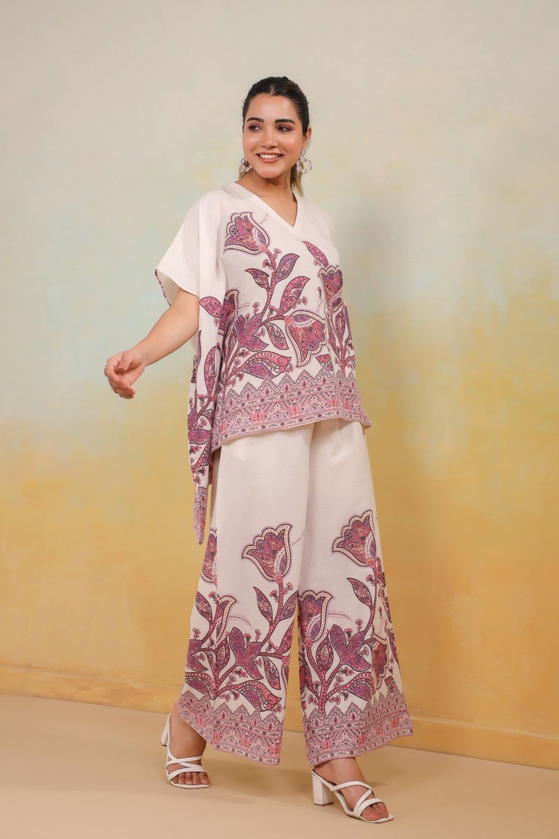 Label Flavia طقم أبيض للنساء - Image 3