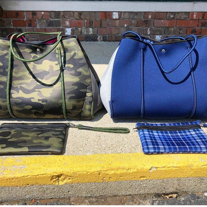 Factory Large Capacity Diving Material Beach Bag Punching Bag Shoulder Bag Travel Bag Fashion Shopping Bag Handbag - Image 5