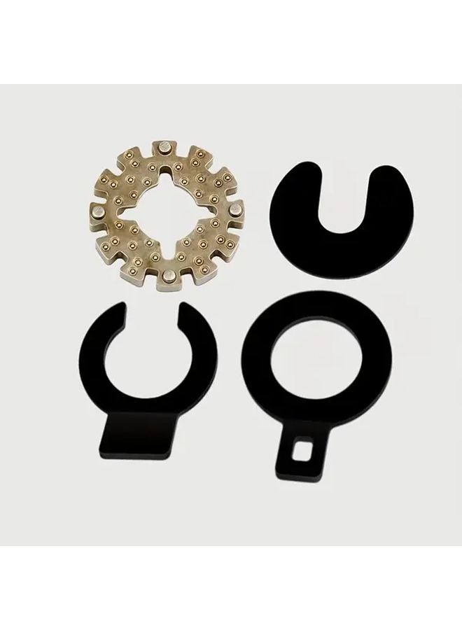 Universal Oscillating Multi Tool Accessory Kit 4pcs With Quick Release Adapter - Image 1