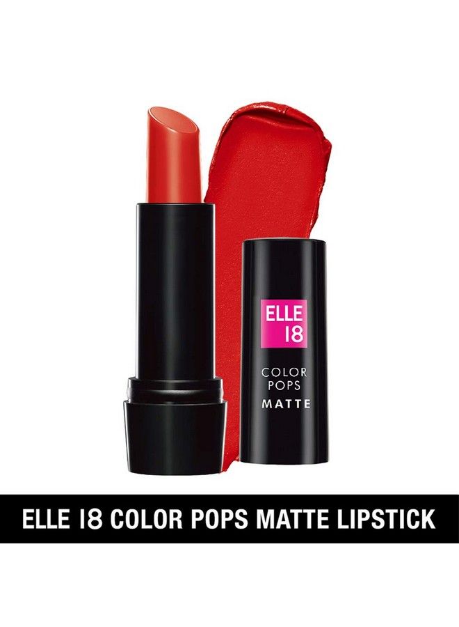 Elle18 أحمر شفاه روكستار الأحمر (مات) - Image 3