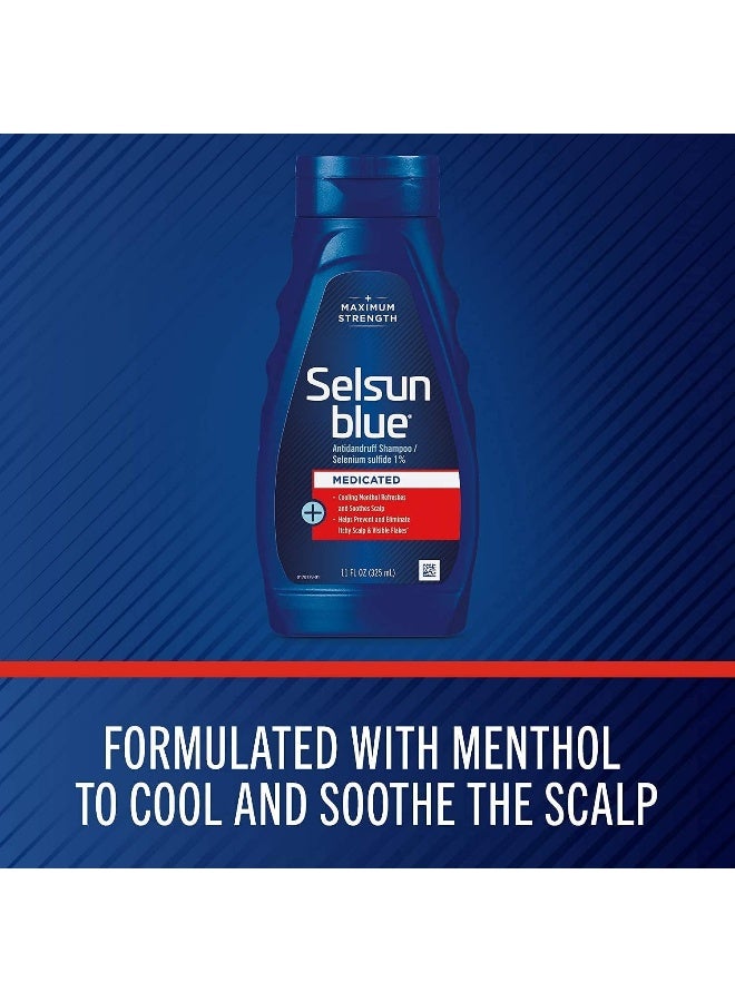 Selsun blue Dandruff Shampoo Medicated - 11 Fl Oz - Image 4
