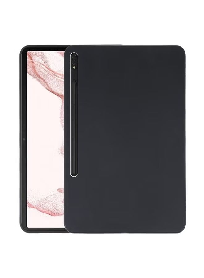 Case Cover For Samsung Galaxy Tab S7 FE TPU Tablet Case Frosted Black