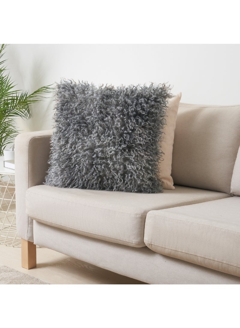 Cushion Cover Grey 50X50 Cm - Image 3