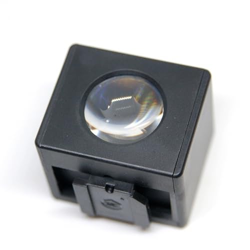 SZZCNOX Camera External Optical Waist Level Viewfinder, 28mm Optical Waist-Level Viewfinder, with 35/50 Frame or 40 Frame, Boot Foot Left - Right Offset Adjustable (28mm(40 Frame)) - Image 3