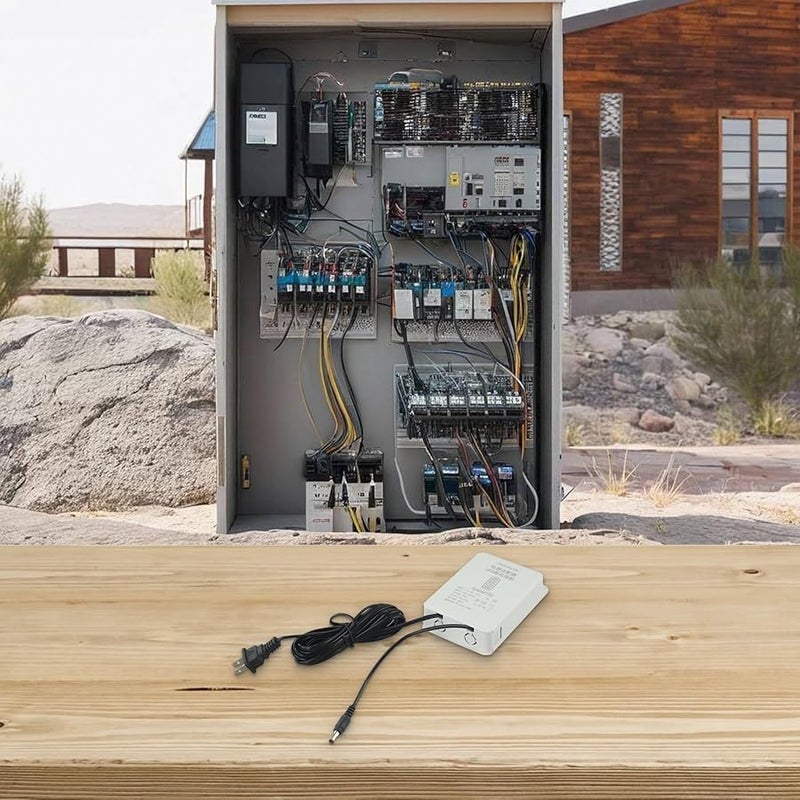 6000MA Mini UPS Battery Backup DC 12V 2A Uninterruptible Rainproof Power Supply - Image 5