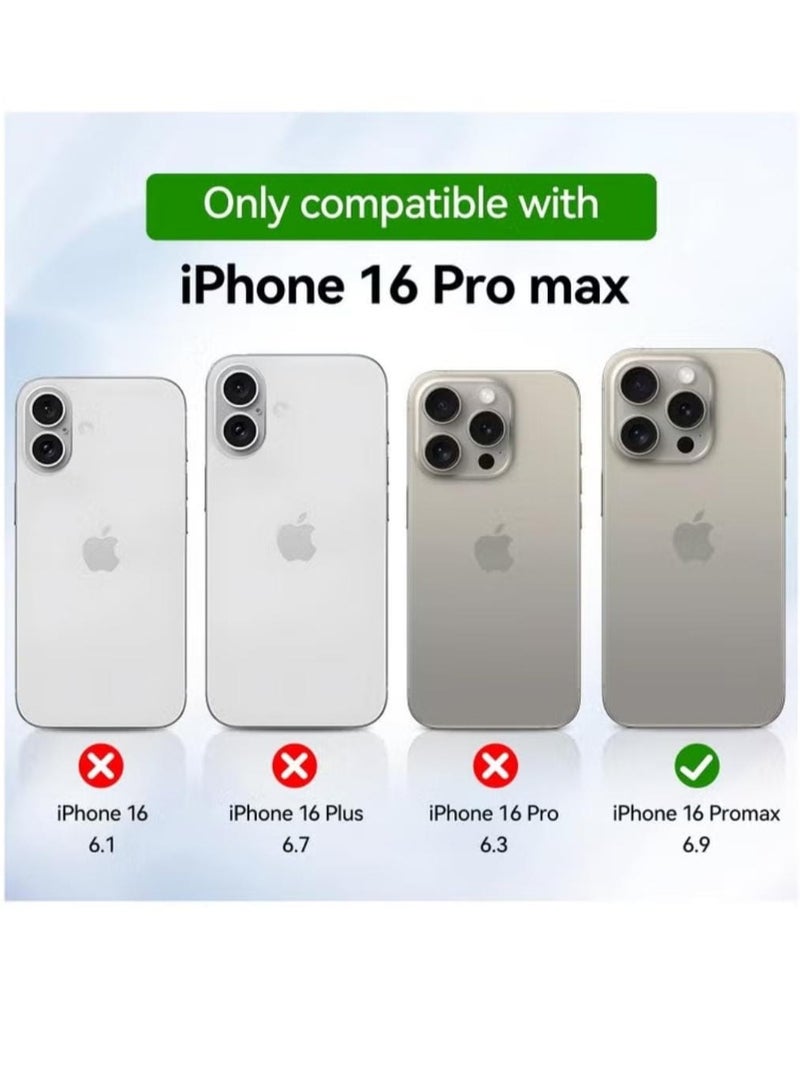 Umbrella Case for 16 Pro max , Supports Magsafe, Shockproof and Anti-Yellow - - Image 2