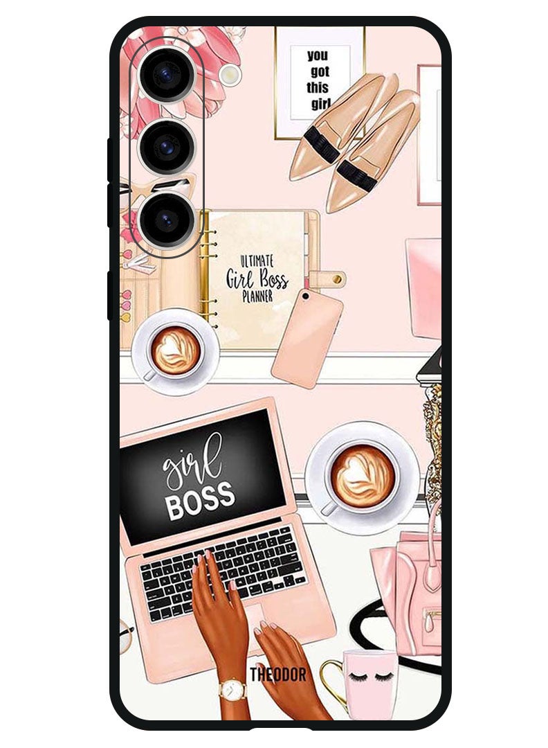 Theodor Protective Case Anti Scratch Shock Proof Bumper Cover For Samsung Galaxy S23 FE Girl Boss Item - Image 1