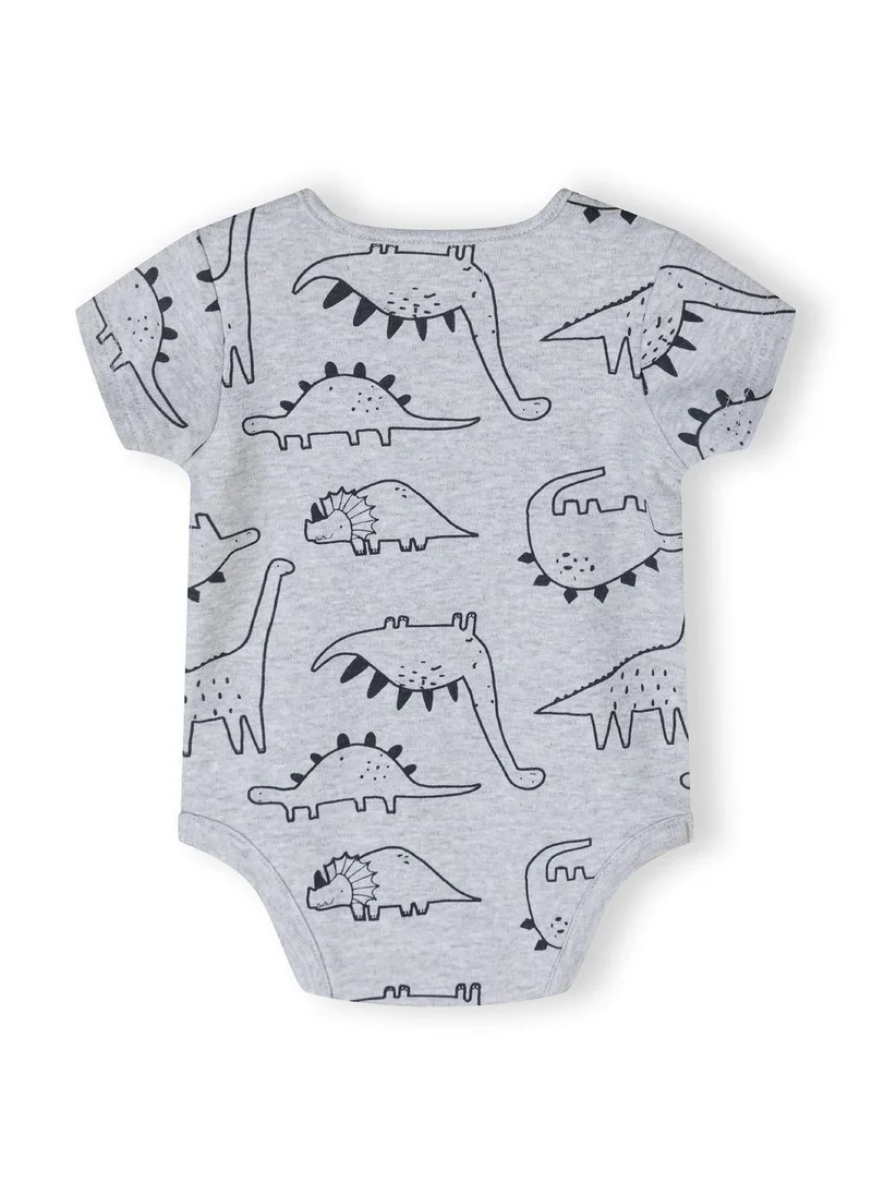 MINOTI 4-Pack Short Sleeve Baby Bodysuits