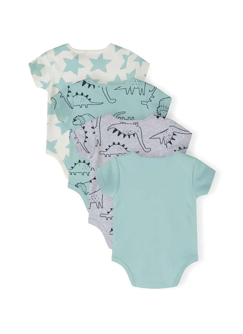 مينوتي Baby 4 Pack Short Sleeve Bodysuits