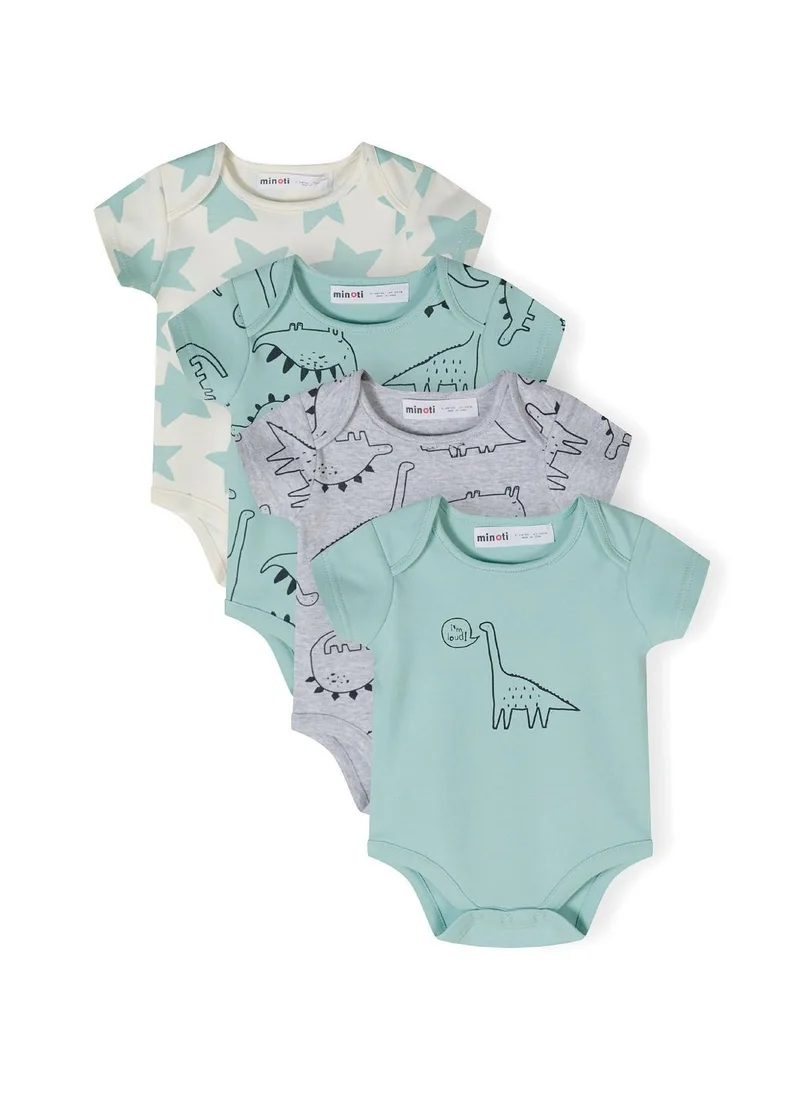 مينوتي Baby 4 Pack Short Sleeve Bodysuits