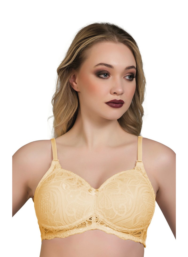 Vienna Lingerie Vienna Elite 51 - Women's Full Cup Lace Padded Bra - Image 1