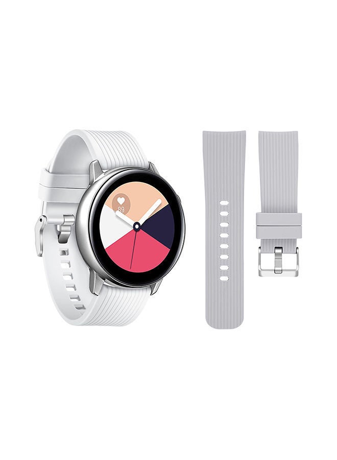 NIBEMINENT Replacement Band For Samsung Galaxy Active/Active2 Grey - Image 1