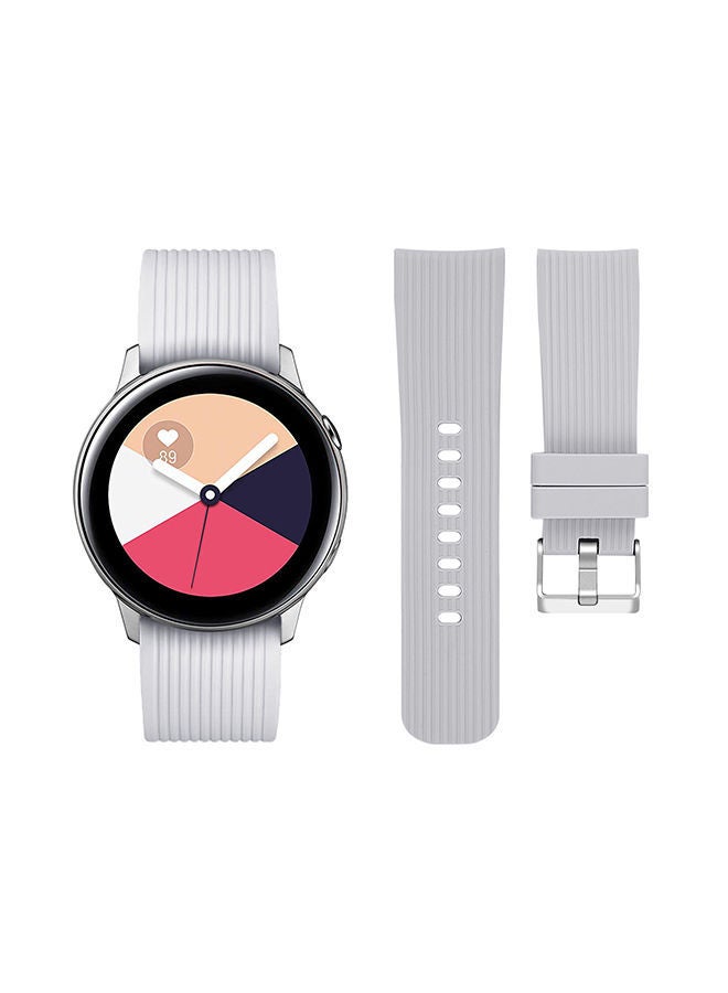 NIBEMINENT Replacement Band For Samsung Galaxy Active/Active2 Grey - Image 2