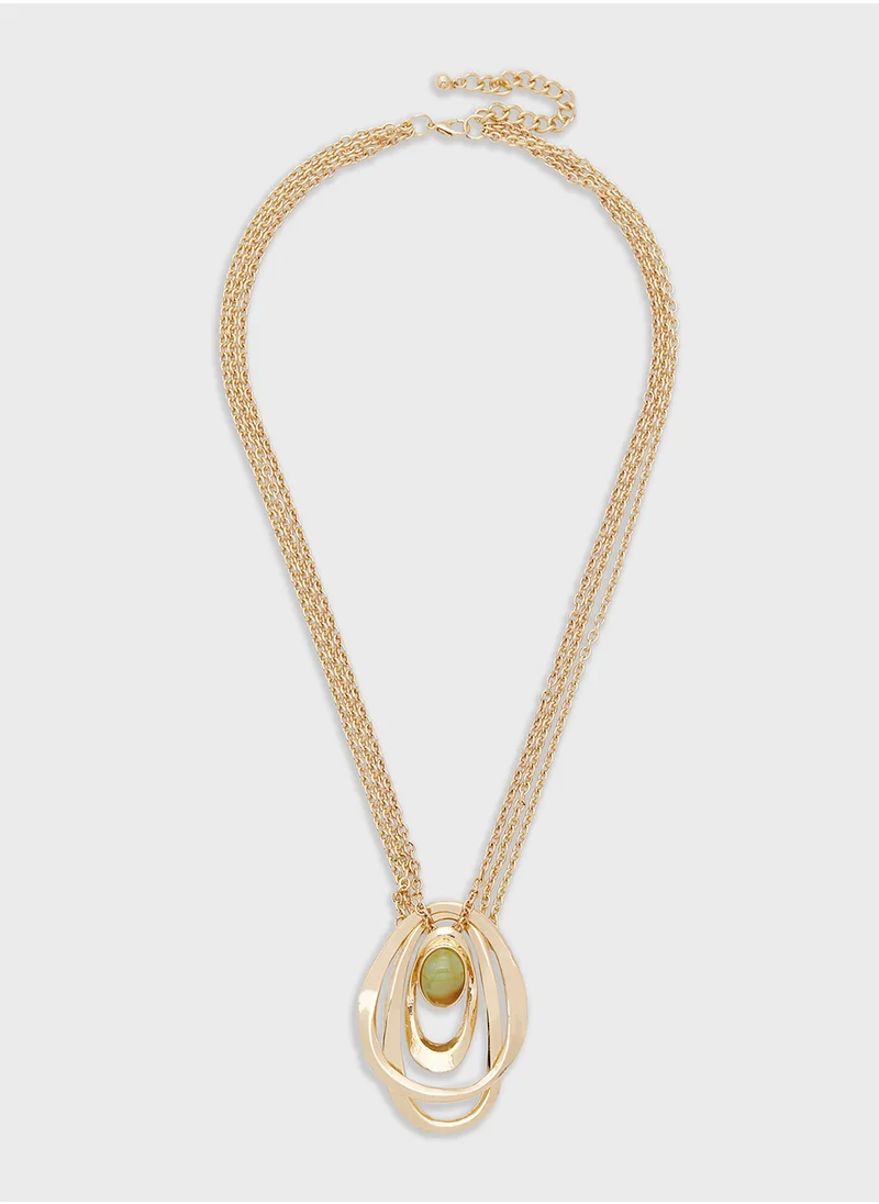 ELLA Statement Pendant Necklace