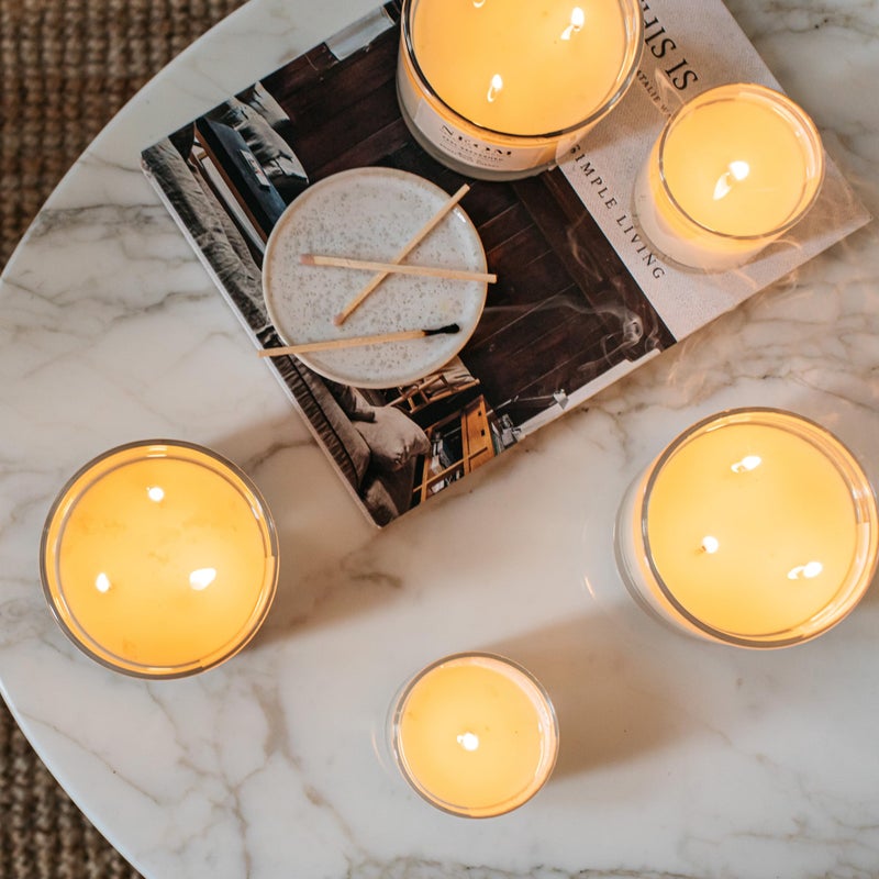 NEOM- Real Luxury Scented Candle,1 Wick | Lavender & Rosewood | Essential Oil Aromatherapy Candle | Scent to De-Stress - Image 5