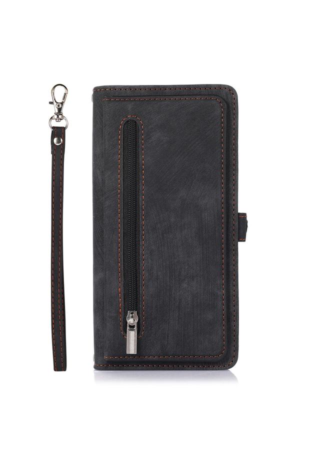 اس-توب جراب لهاتف Samsung Galaxy A14 5G مزود بسحاب وفتحة للبطاقات ومحفظة جلدية - Image 2