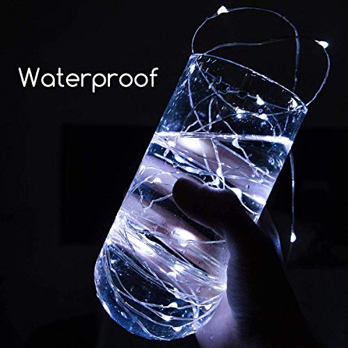 XERGY 33Ft Long 100 Led Silver Wire Fairy String Lights 8 Modes Led String Lights Usb Powered With Remote Control For Diy Home Decoration Christmas, Diwali, Halloween Night, 33 meter - Image 5